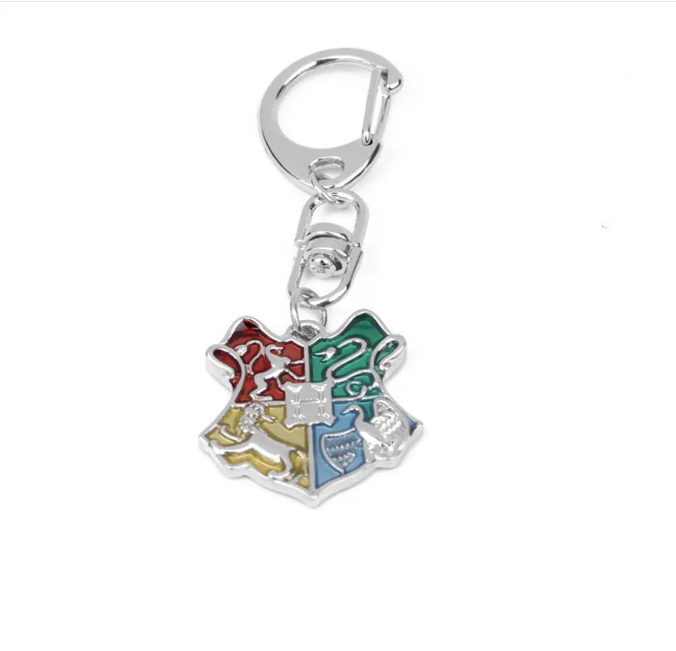 Explore the wonders of the wizarding world! From the classic Hogwarts crest keychain to the beautifully crafted house badge, the
