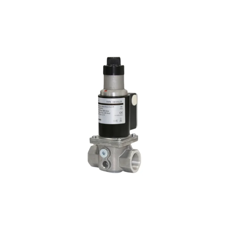 DEVSG threaded series - quick opening and closing burner gas valve for industrial combustion system burners