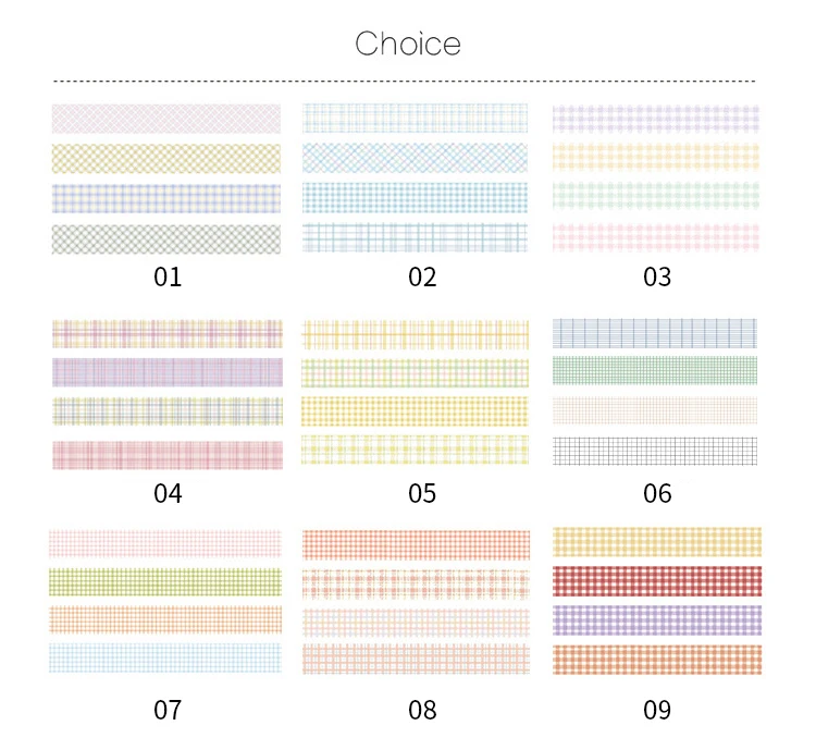 Оптовая продажа, индивидуальная печать, наклейка, васи-лента, пастельная лента, японская васи-бумага, декоративная васи-лента, набор
