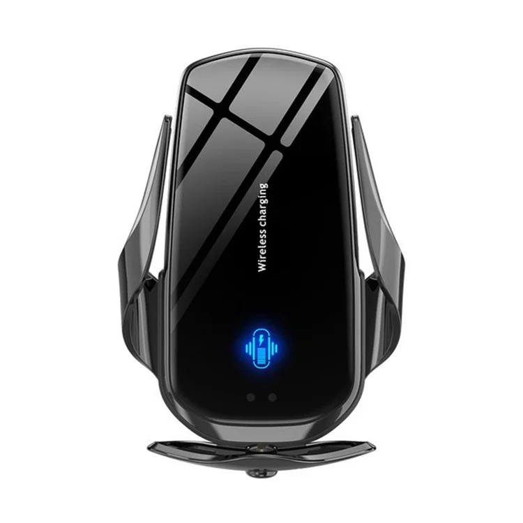 Magnetic suction intelligent automatic charging 15W fast charging infrared induction car wireless charging mobile phone holder