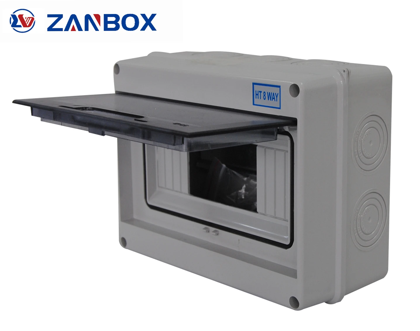 Weatherproof IP65 plastic distribution box circuit board