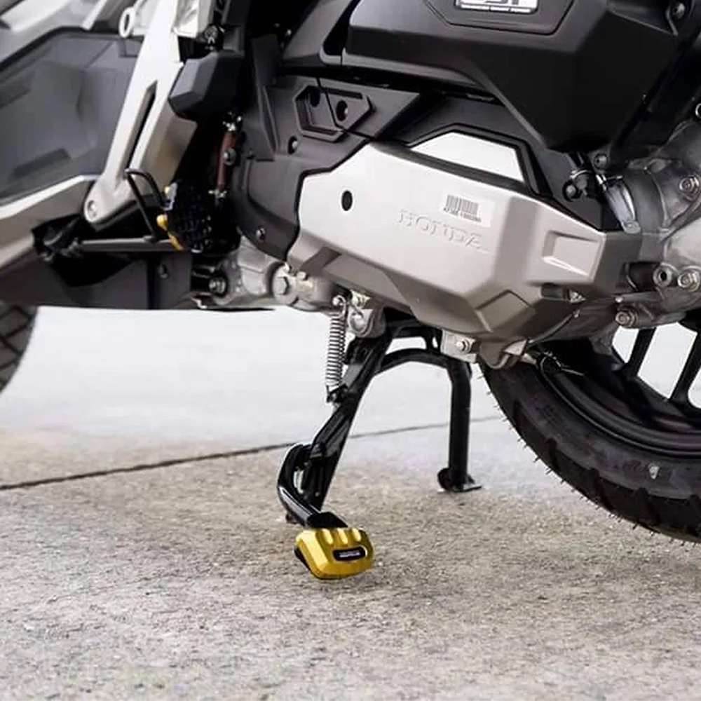 ADV150 Aluminum Alloy Middle Center Double Legs Kickstand Enlarger Cover Protector for Honda ADV 150 Forza 300 350