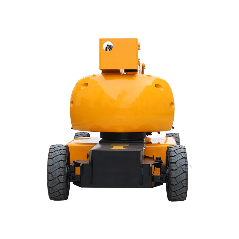 Powerful Towable Articulated Boom Lift for Neighborhood Unit Improvements