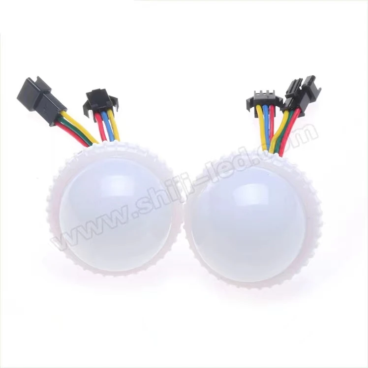 35 мм DC12V 6 светодиодов smd 5050 ws2811 UCS1903 20 отверстие водонепроницаемый парк развлечений продукты rgb светодиодный пиксель свет