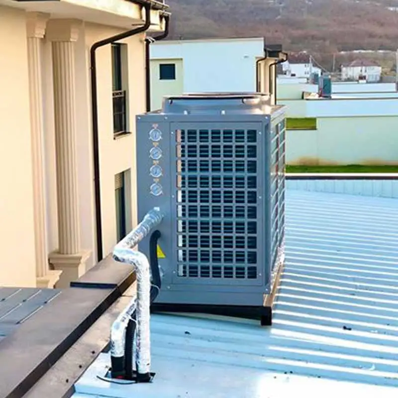 SPRSUN EVI air source heat pumps for heating 40KW for cold area with Wifi APP