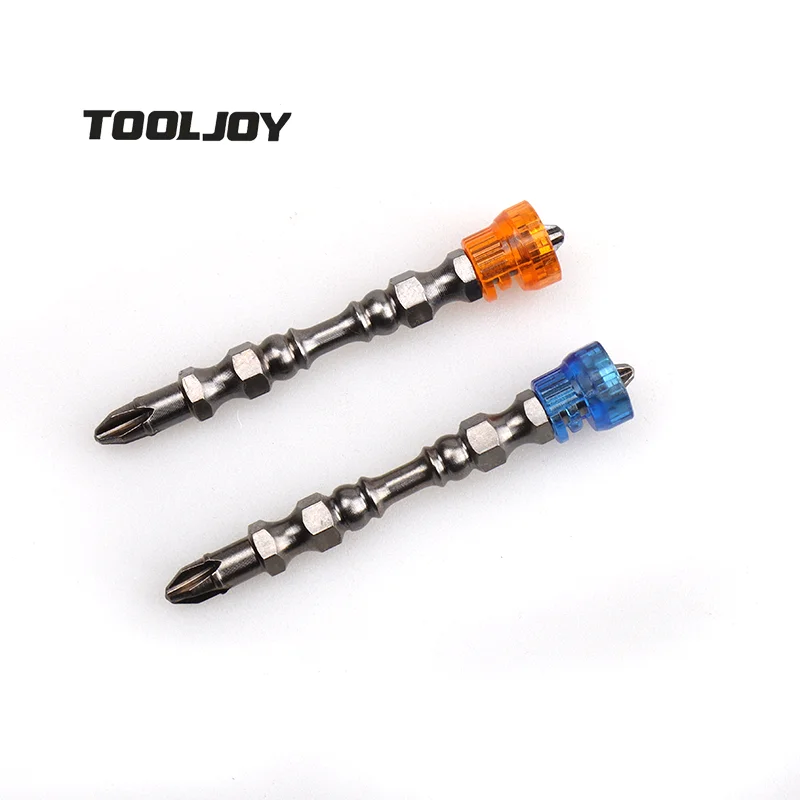 TOOLJOY Factory Wholesale S2/CRV 65mm Double End Screwdriver Bits High Quality Screwdriver Bits with Magnet Ringic
