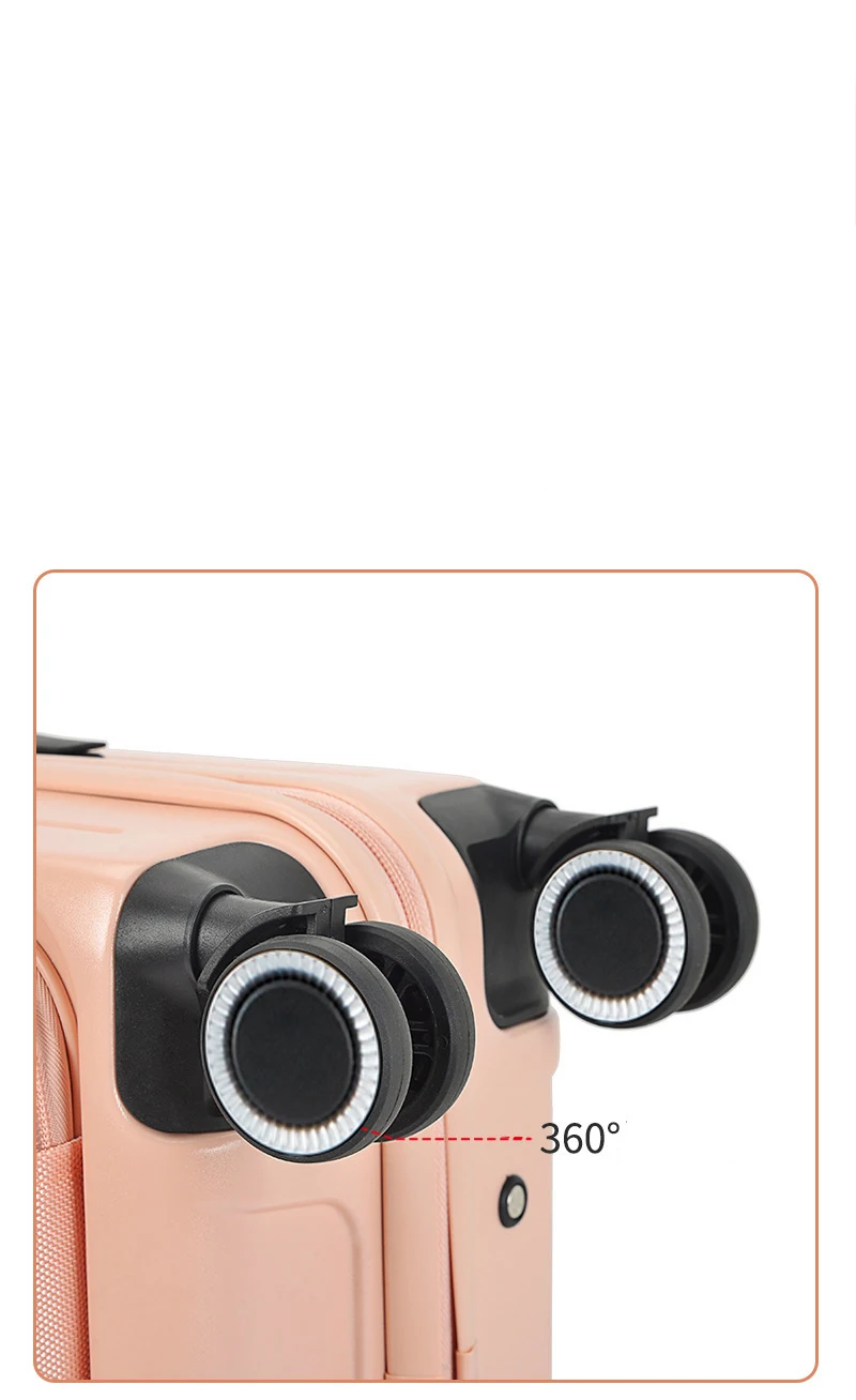 Multi functional 20 24 28 inch front opening side opening luggage compartment trolley box, student,superior female boarding case