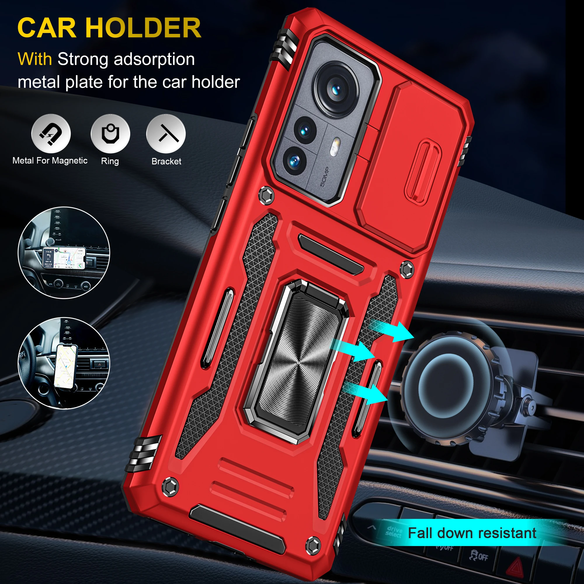 S24 Ultra cover Hybrid Case Mobile Phone Cover Wholesale  Control Hard PC Material for Samsung A15 A05S A05 FLIP 5 FOLD 5