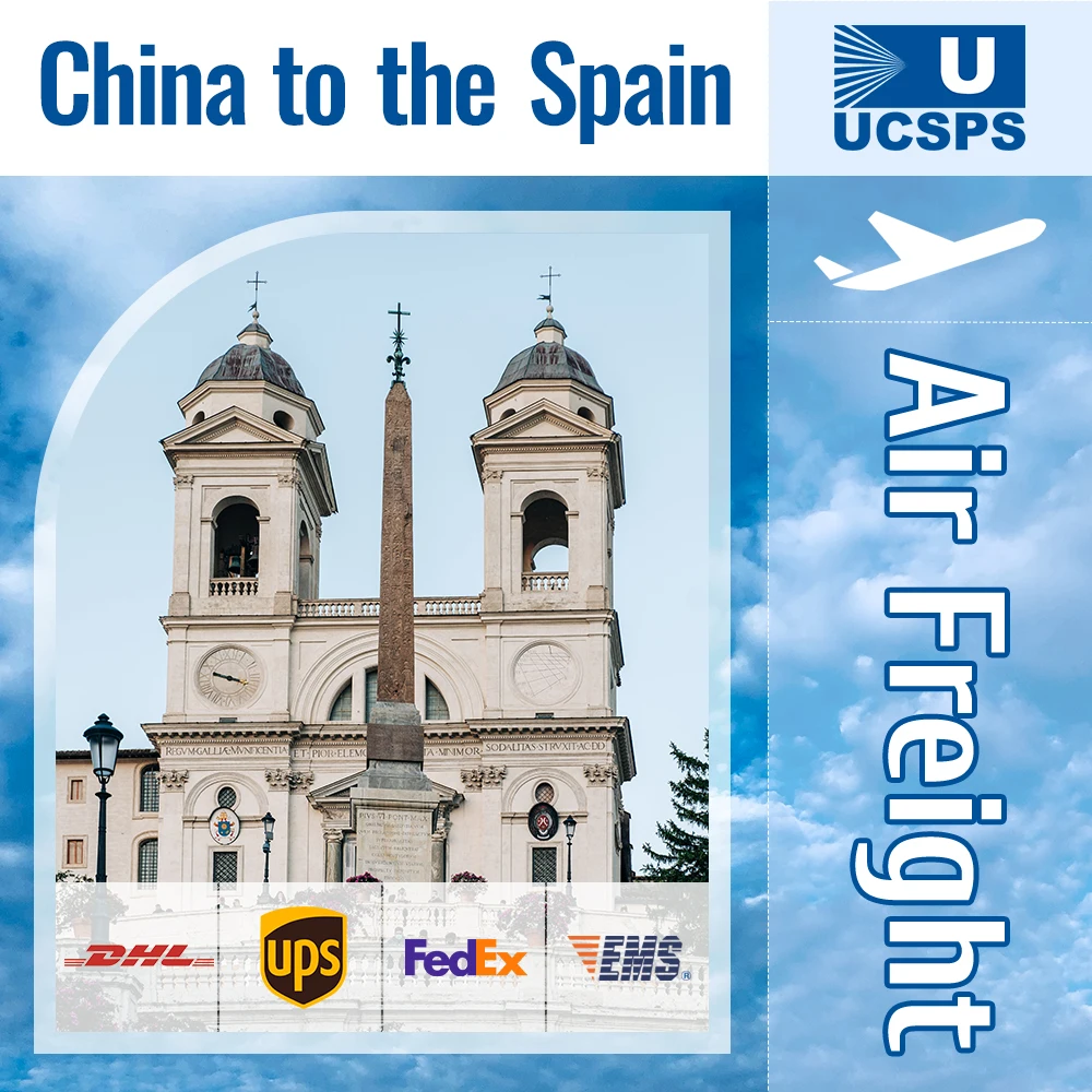 Cheap air freight from China to Europe UK France Germany Italy Spain cargo rates door to door service air freight shipping