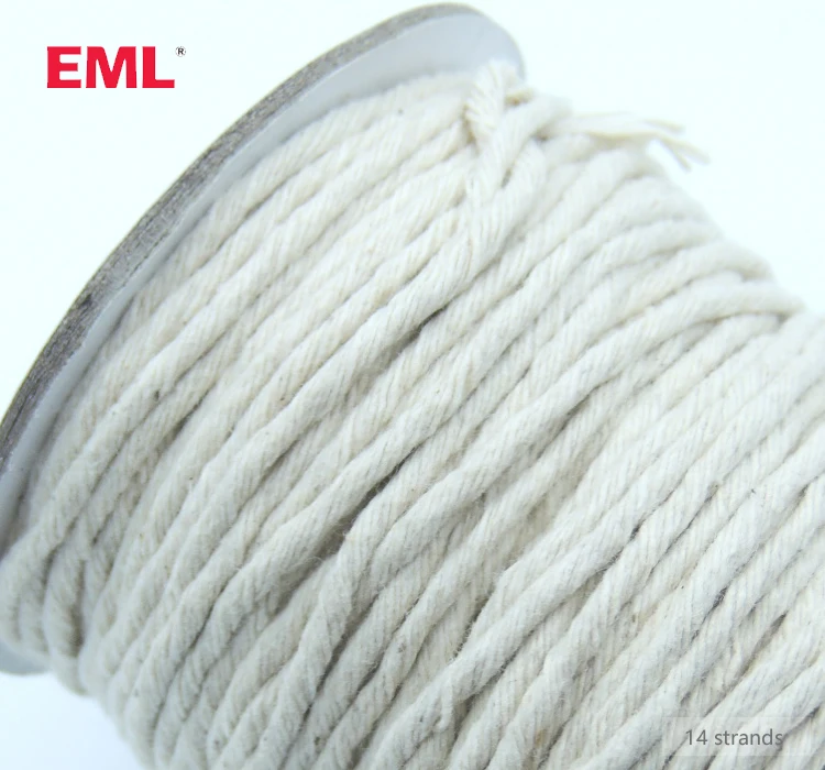 factory wholesale hoodie cord cotton strings reflective thread waxed cotton cord polyester cord manufacturer