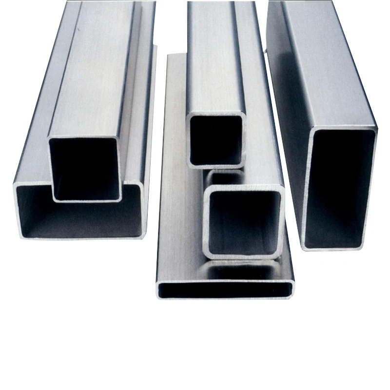 Factory 316l Welded Metal 2B SS 304 SS316 SS204 Pipes Tubes Square Rectangular steel Pipes
