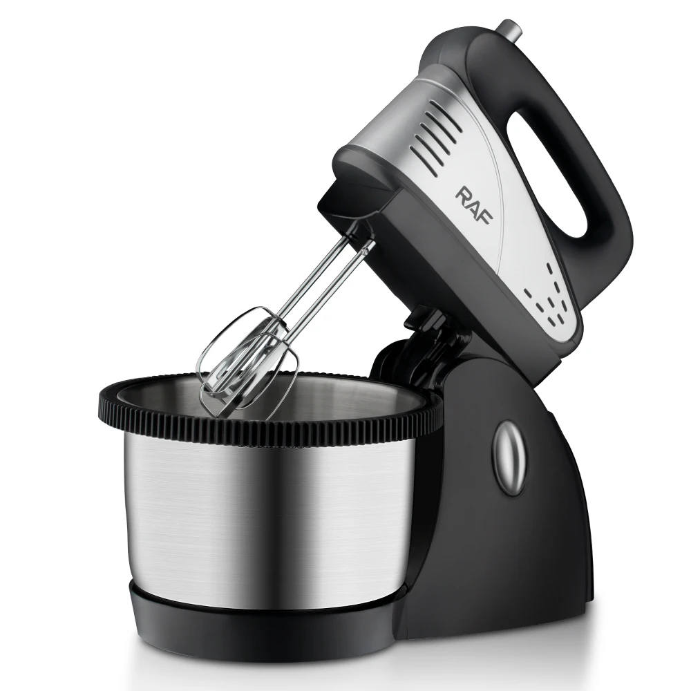 2 Liter Stand Mixer Electric Mixer 2 In 1 Hand Mixer With Stainless Steel Bowl