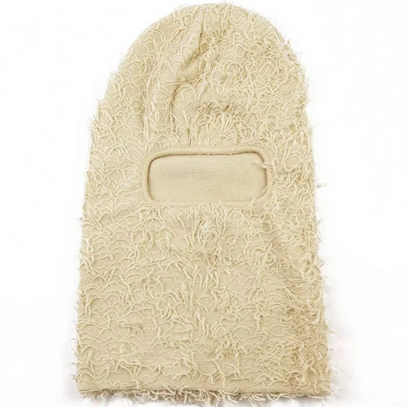 Winter Men Fleece Warmer Beanies Women Full Face Mask Cover Thermal  Windproof Ski Balaclava Cap custom logo cashmere beanie