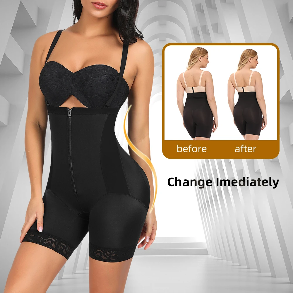 
2020 Dropshipping Full Body Women Slimming Butt Lifter Sexy Beautiful Lace Super Plasticity Designrubber Shape Pants 