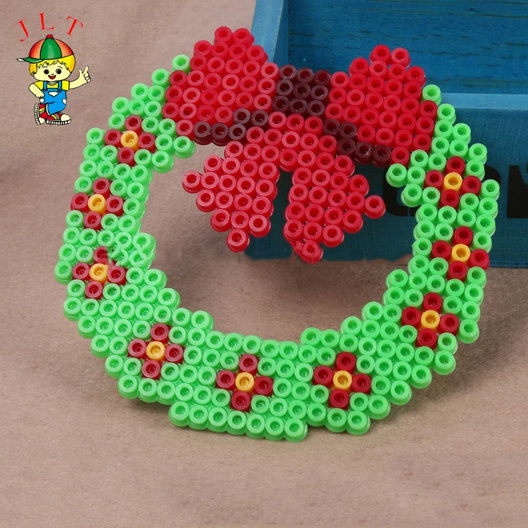 Новые рождественские детские подарки Perler бусины нетоксичные развивающие игрушки Diy Hama