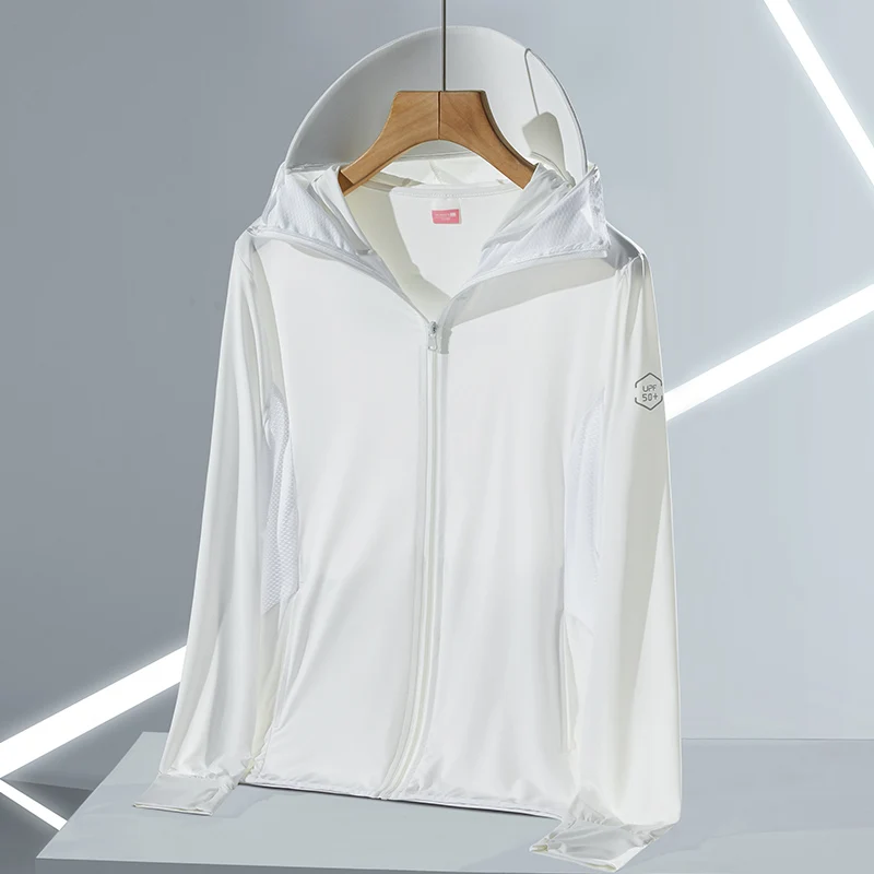 LOGO batch custom mesh summer men and women models sunscreen clothing can take off the brim models UV protection clothing