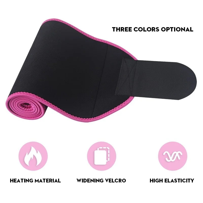 Customized Fitness Sports Waist Trainer Exercise Belt Support Weight Loss Waist Trimmer Belt Waist Sweat Belt