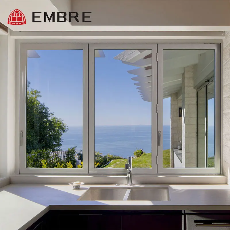 EMBRE brand folding windows for the balcony contemporary aluminium folding window