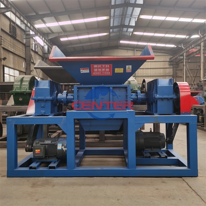 Китай 600 двухвальный измельчитель машина для промышленного измельчения пластиковой бумаги древесины