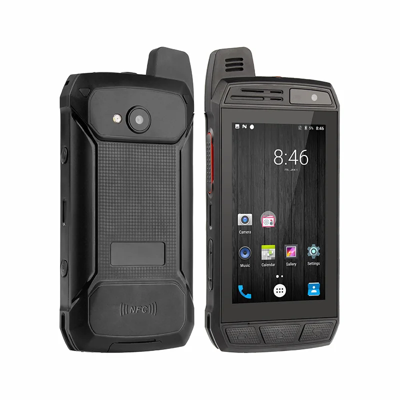  UNIWA T201 4 дюймовый сенсорный экран Octa Core IP67 Водонепроницаемый NFC радио псу иди и болтай Walkie Talkie “иди смартфон 4G LTE