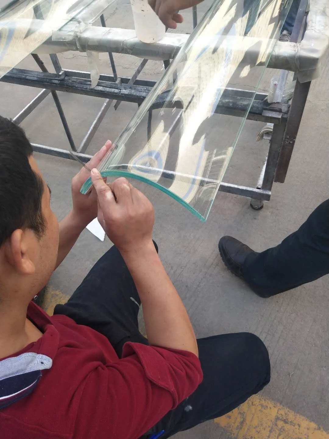 Hot Sale Anti Reflective Glass AR Transmittance 99% for Sport Machine