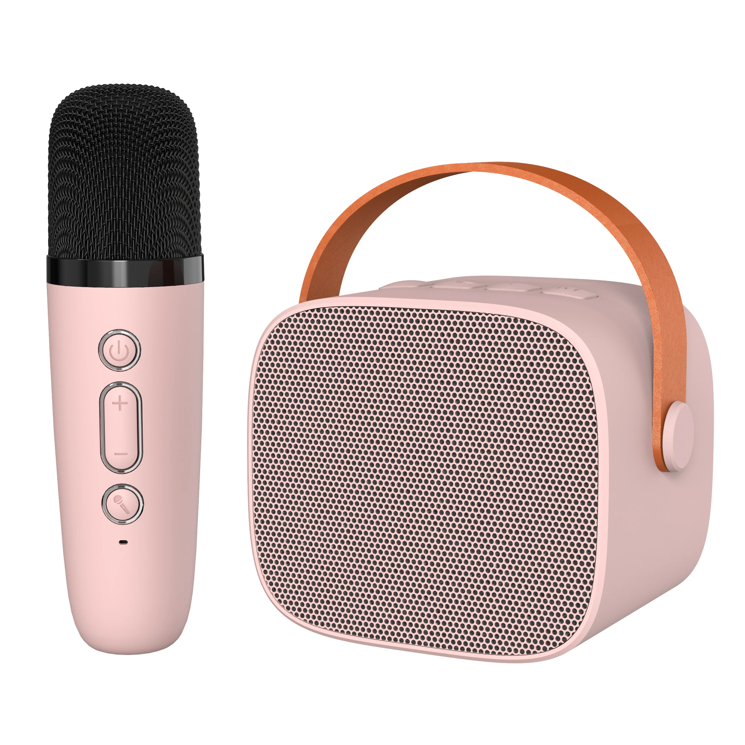 2023 Popular New prodcut Mini Karaoke Machine Portable Desktop Wireless Karaoke Players Speaker And Microphone