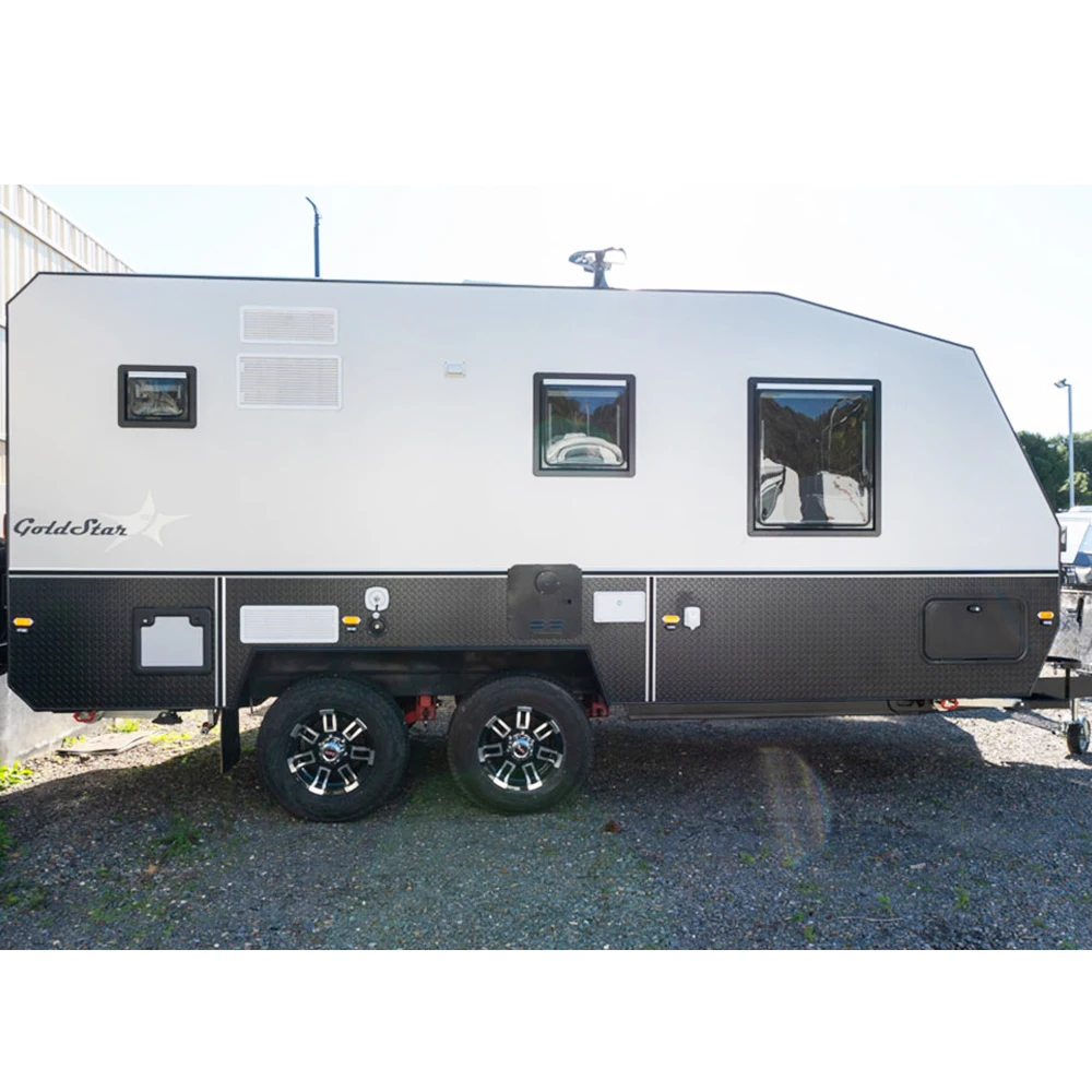 Factory Off Road RV Camper Caravan Travel Trailer Camper Pop Top Caravan Rvs for sale