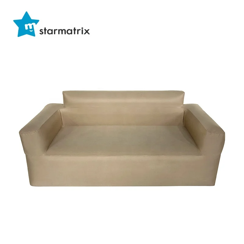 Starmatrix IDS1000D portable inflatable chesterfield sofa inflatable corner sofa bed inflatable tantra sofa
