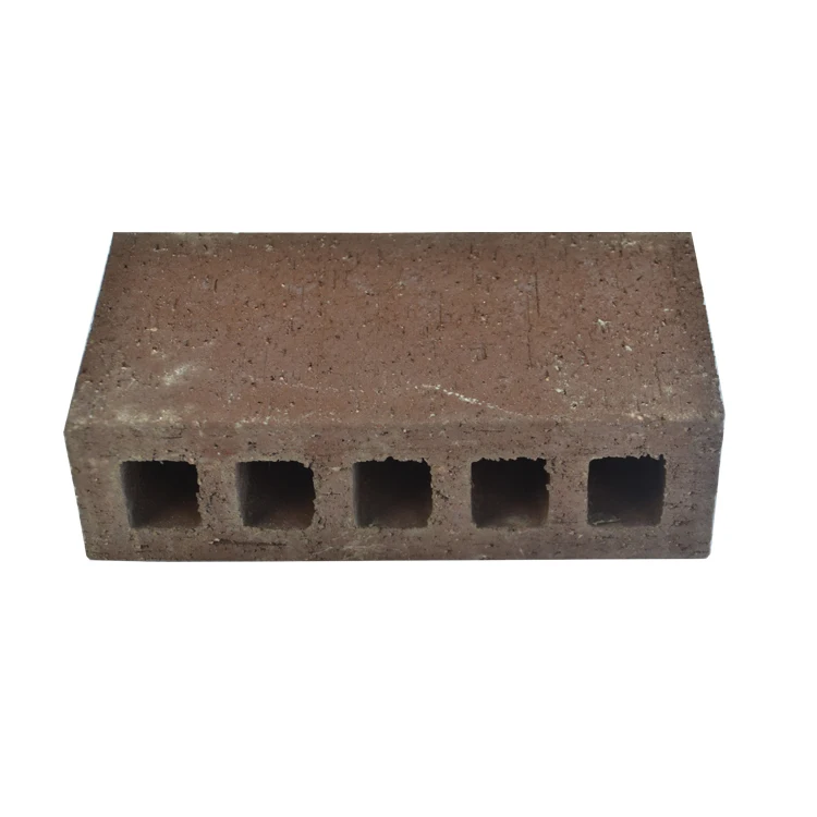 High quality Australian hollow bricks block wire cutting construction brown clay decorative hollow brick