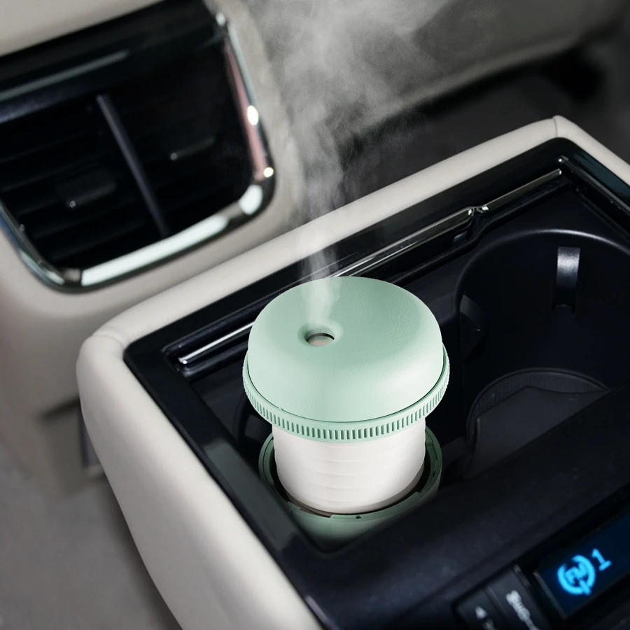 2023 Cute Mini Portable Mist Humidifier Small Usb Mushroom Room Battery Car Air Freshener Diffuser with Logo Negative Ion Manual