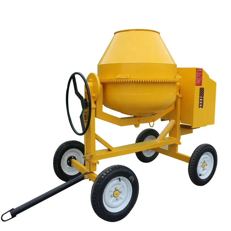 Good Price High Efficiency Cast Iron Gear Cement Mixer Portable Mini Diesel Gasoline Engine Machine Mobile 500L Concrete Mixers