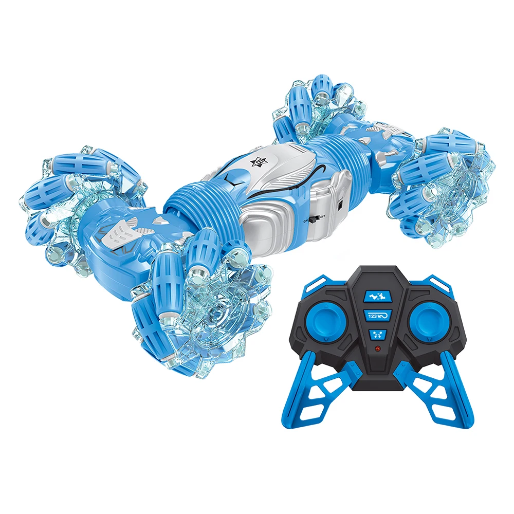 2.4Ghz electric side-walking stunt remote control twisting walker rc car