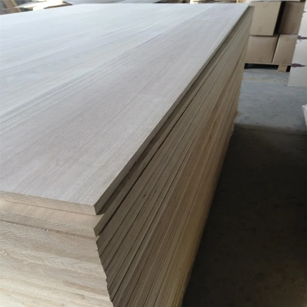 Wholesale Price Coffins  Paulownia Wood Board Edge Glue Panels