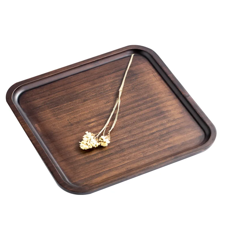 Rectangular walnut bamboo and wood pallets