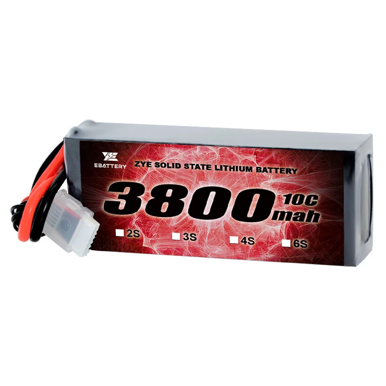 Wholesale 3800mah 5500mah 6500mah 7500mah Solid State Li-ion Battery 6s 12s Lithium polymer Battery