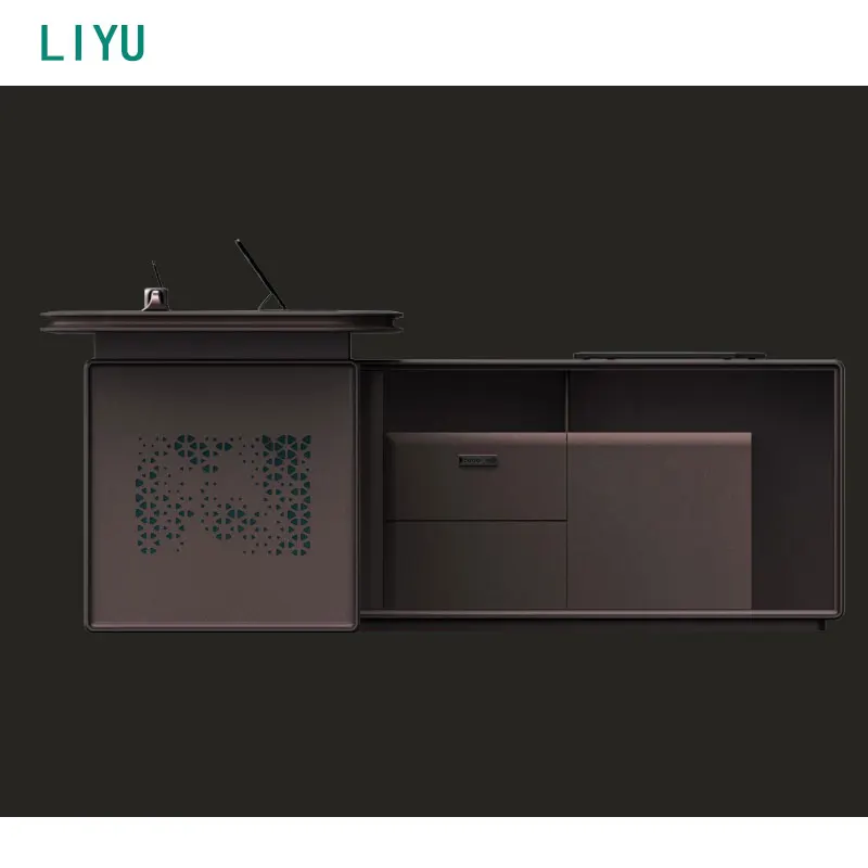Liyu New design manager office desk ceo office desk luxury executive director office table for business furniture