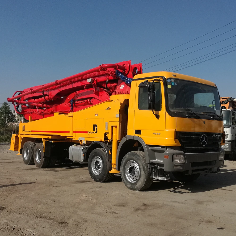 Used putzmeister 36m 46m mercedes actros 4141 construction concrete pumping trucks from China