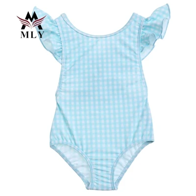 Wholesale Manufacturer Baby Girl Swimwear One Piece Children Kids Swimwear