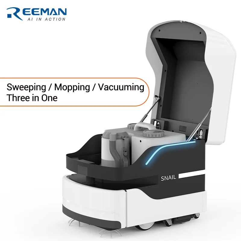 Reeman Source Manufacturers Recruit Cleaning Robot Agents Automatic Clean Robot Sweeper Robot Vacuum Clean