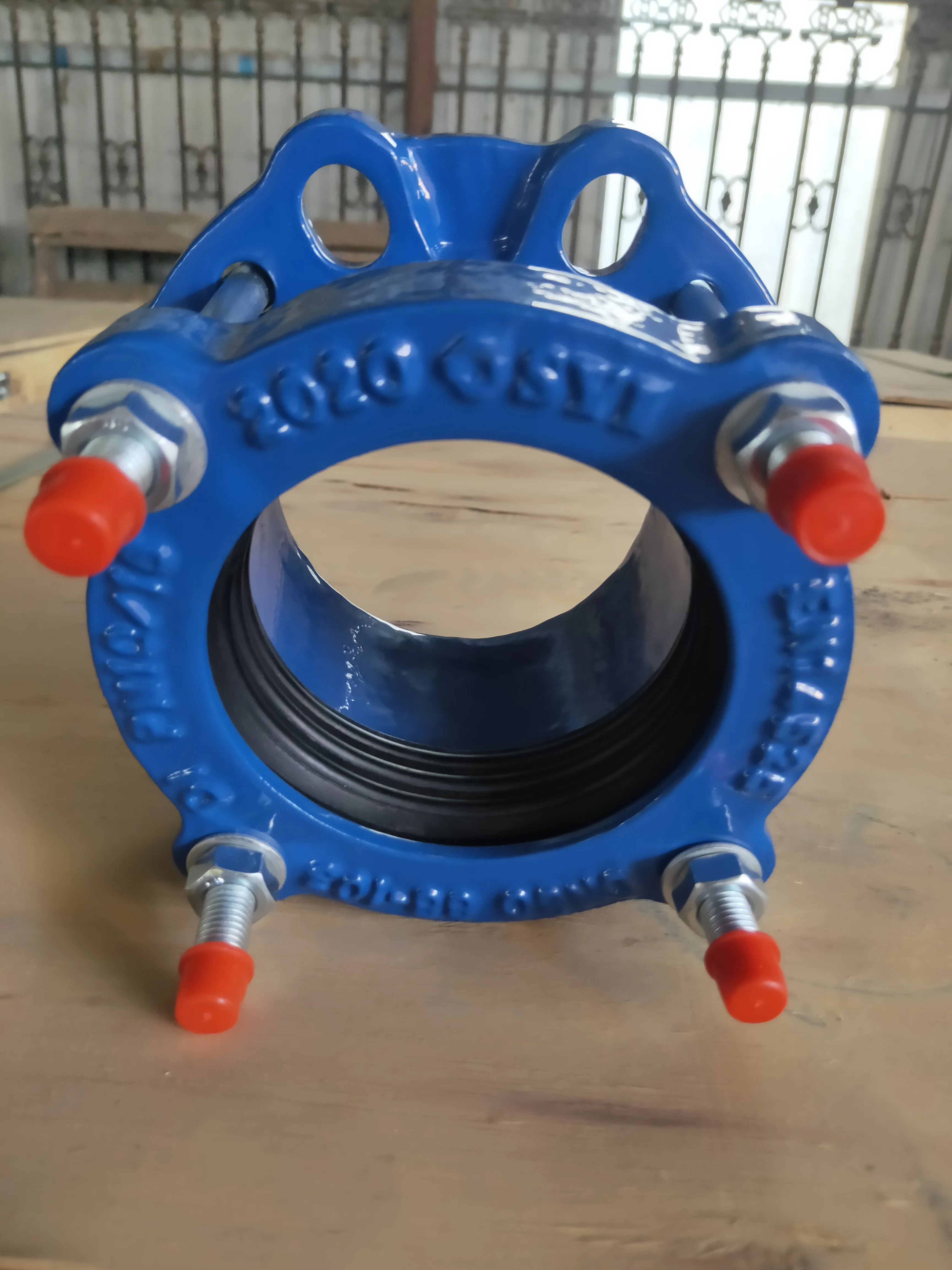 JGD42-16 Ductile Cast Iron Hdpe DIN to ANSI Flange Adapter