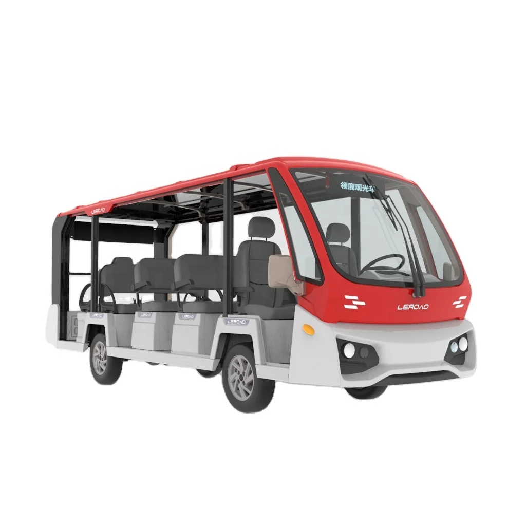 Leroad по оптовым ценам Новая Энергия Электрический экскурсионный электромобиль городской автобус с 14-местный
