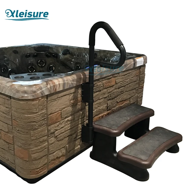 2020 алюминиевые боковые аксессуары для спа-салона установка для шкафа черная безопасная поручня для горячей ванны