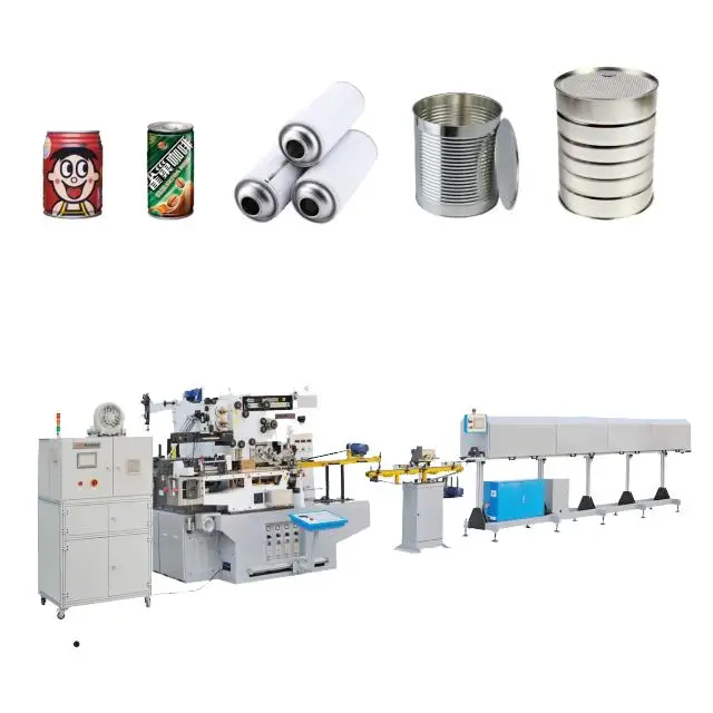 Hair Spray Air Freshener Aerosol Tin Can Making Machine Production Line