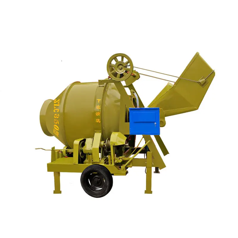ZEYU Factory Manufacture Easy To Operate Industrial Cement Mixer Good Mixing Quality JZC350 Small Concrete Mixer Price In India