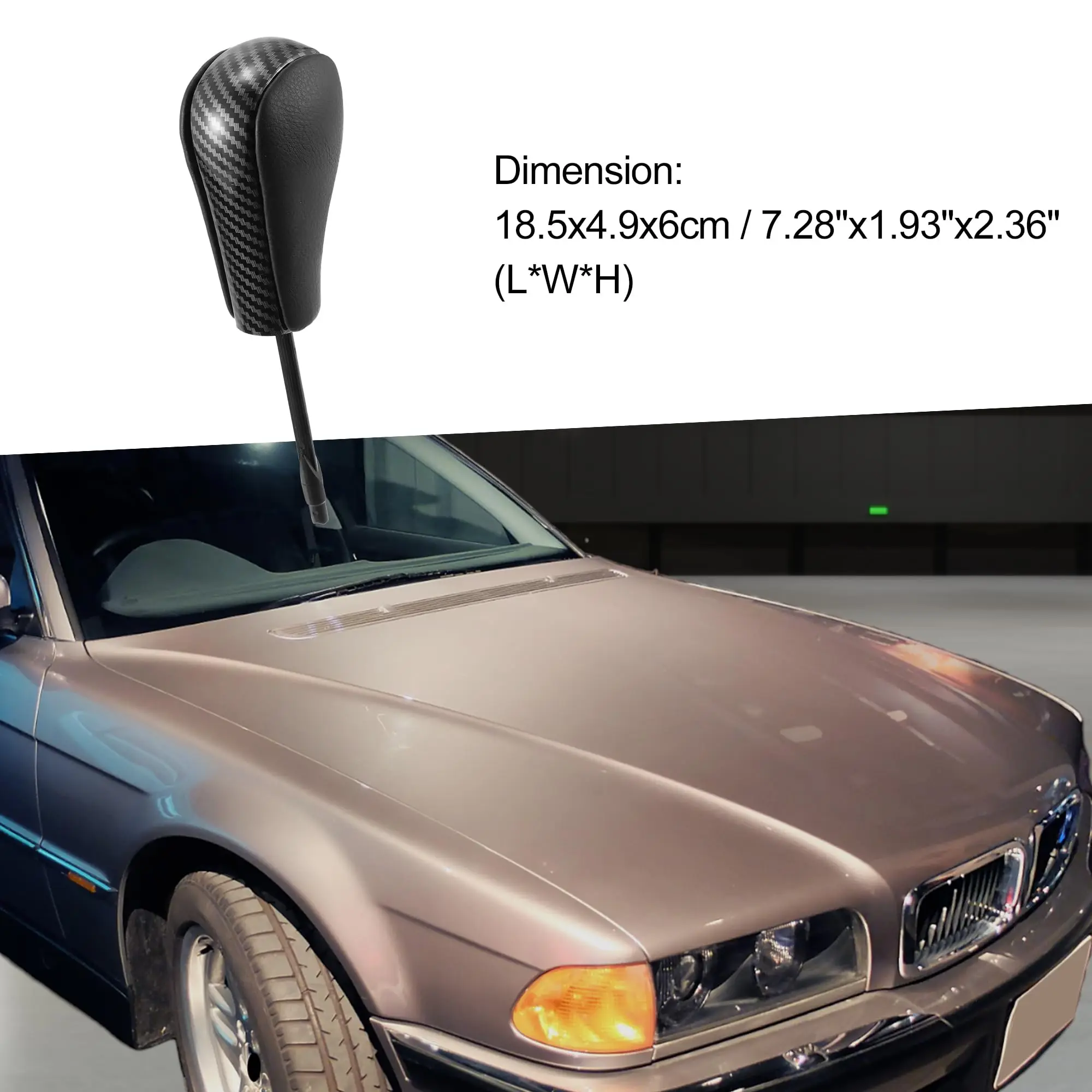 Automatic Long Gear Stick Car Shift Gear Knob For BMW E36 E46  E39 E60/E61 E38 Z3 XE53 XE83