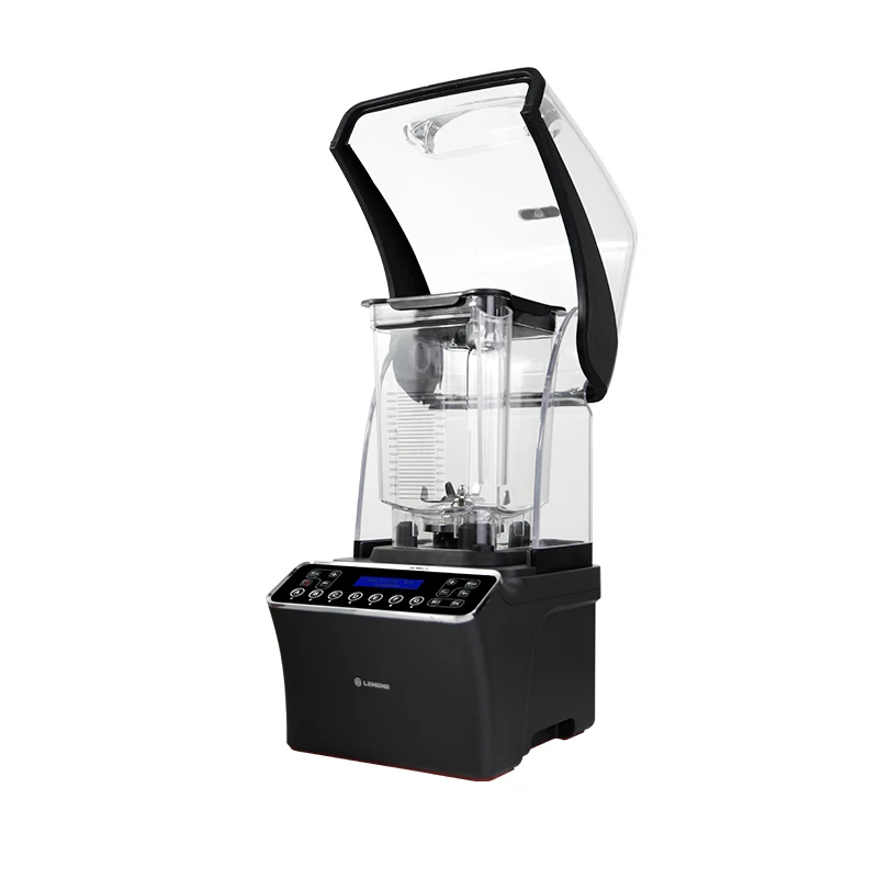 1.2L Commercial Blenders and Juicers Smoothie Blender Machine Commercial Heavy Duty Sound Proof Cover
