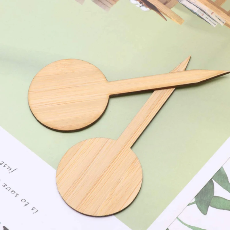 Забавные маркеры для растений, овощей, бамбуковые этикетки для растений в помещении, на открытом воздухе, садовые аксессуары