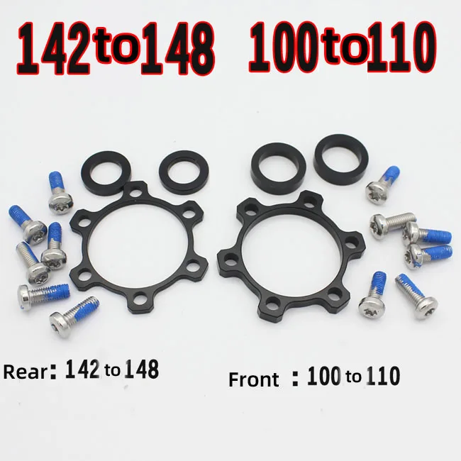 Адаптер для ступицы велосипеда CORKI MTB, передняя 100-110 мм Задняя 142-148 мм