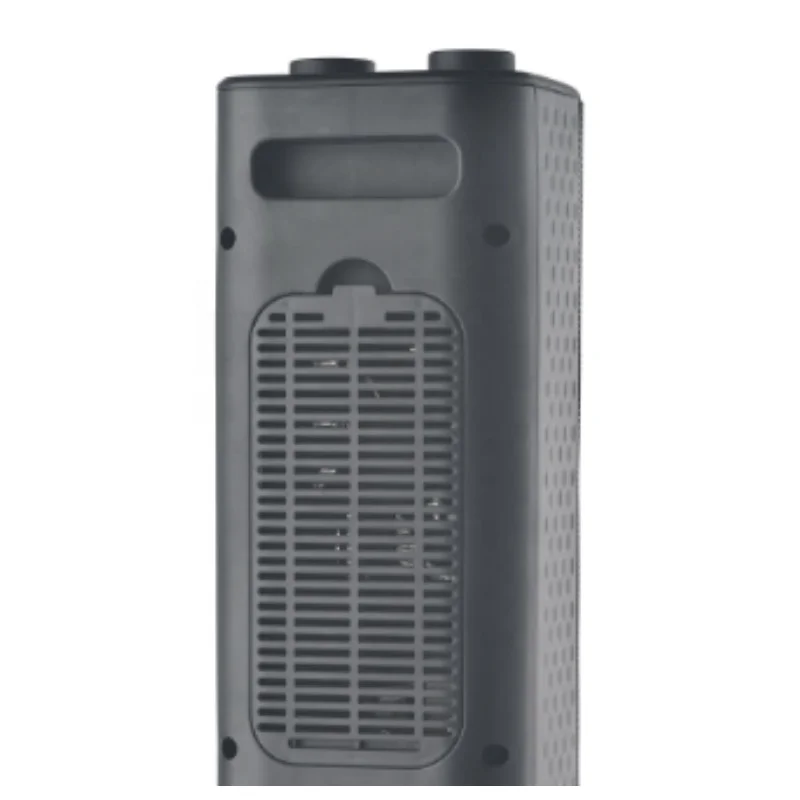 1500W PTC fan heater with fireplace decoration