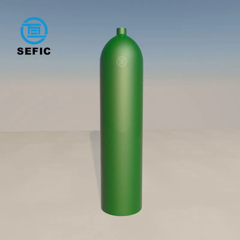 Factory Direct Sell ISO Standard 100L/106L 300Bar Oxygen Gas Cylinder CO2/Nitrogen/Argon Gas Cylinders